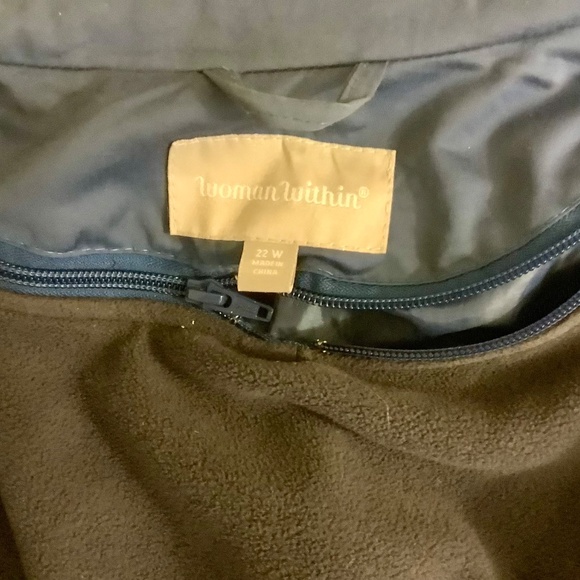 WOMAN WITHIN ALL SEASON LONG A-LINE TRENCHCOAT - Picture 4 of 4